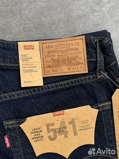 Levi's 541 Premium Индиго Пакистан Новые