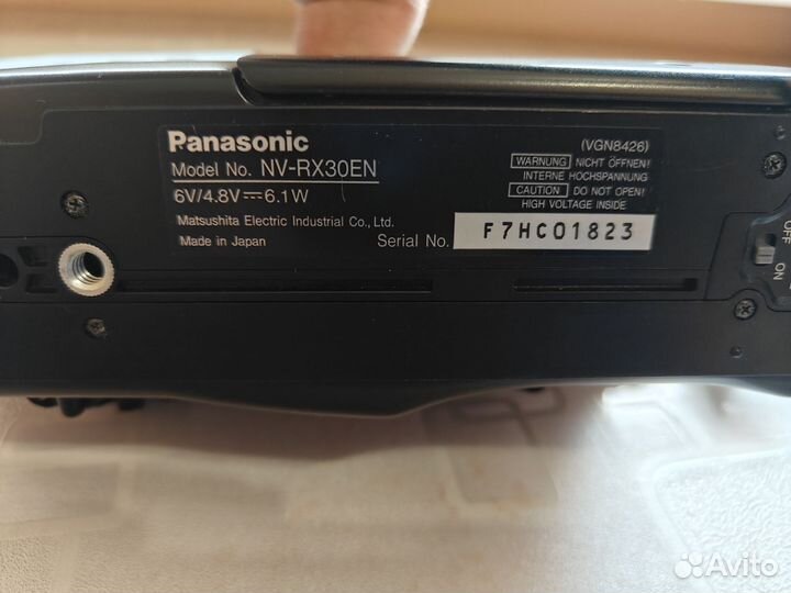Видеокамера panasonic rx30