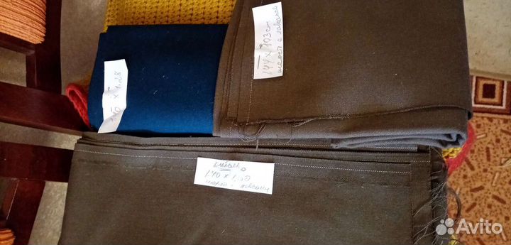 Отрезы военного материала СССР