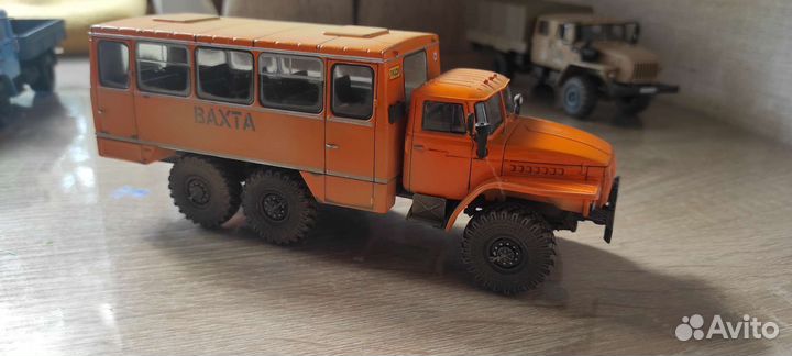 Модели грузовиков Урал, ЗИЛ, камаз в масштабе 1:43