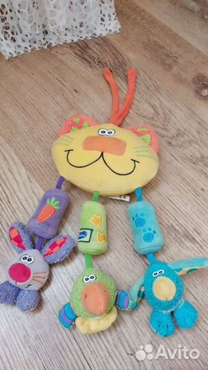 Подвески, паровозик каталка деревяный,мякиши