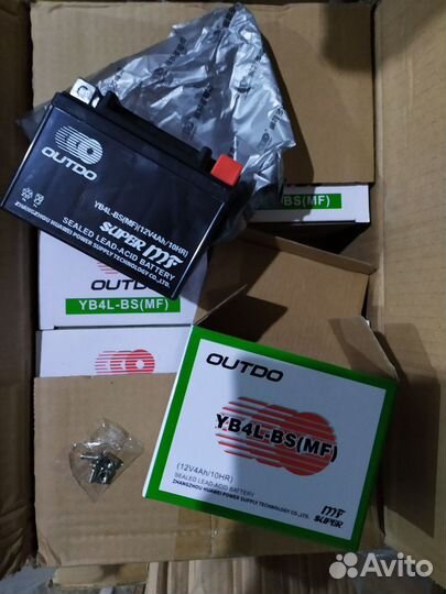 Аккумуляторы на мопеды 49сс Honda/Yamaha/Suzuki