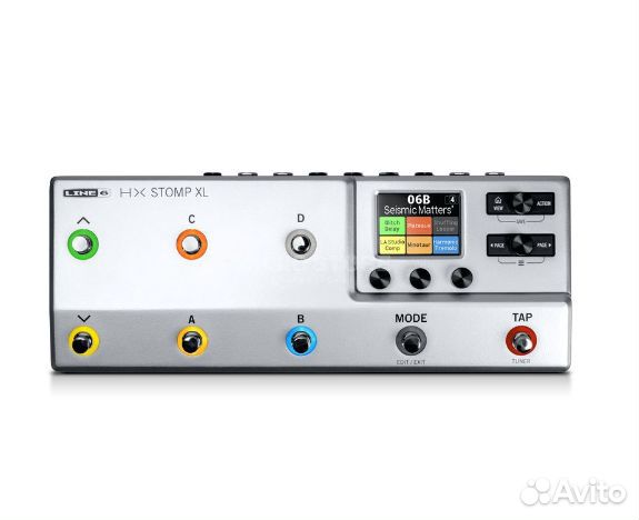 Гитарный процессор Line 6 HX Stomp XL серебристый