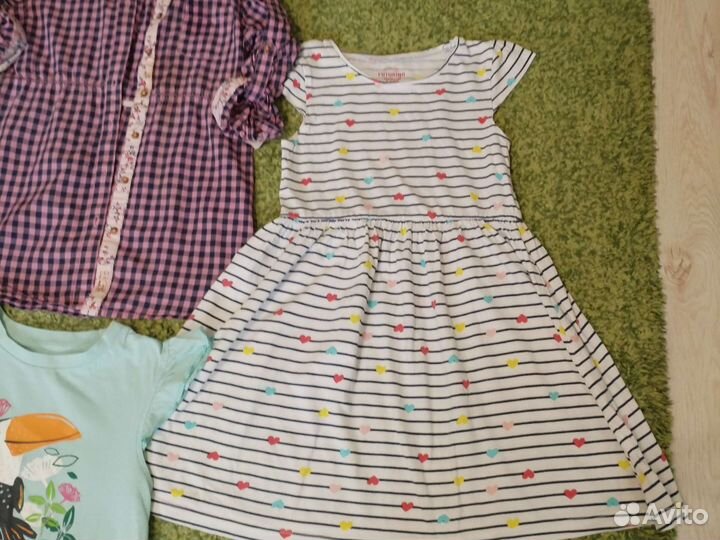 Вещи пакетом на девочку 122