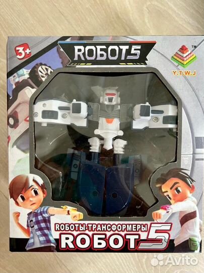 Робот трансформер вертолет