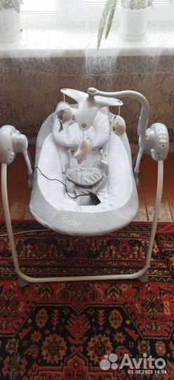 Детские электронные качели