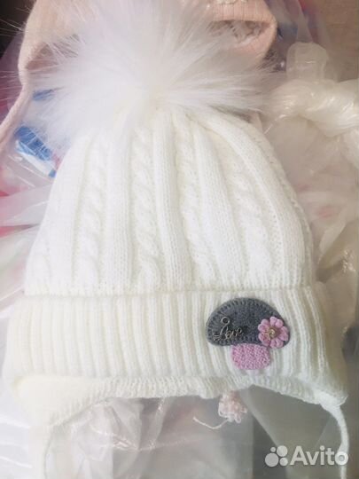 Шапка детская зимняя новая