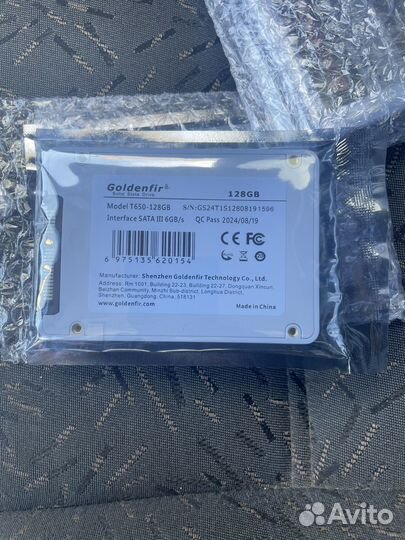 Ssd 128gb SATA новый