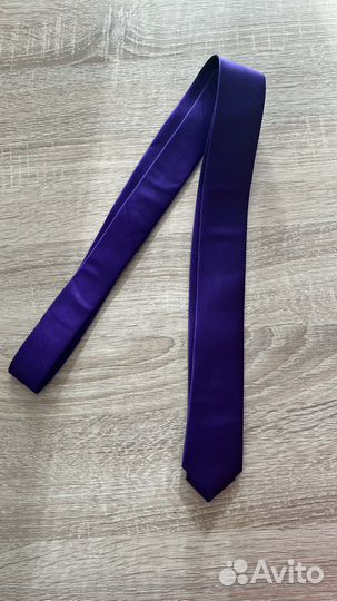 Галстук фиолетовый