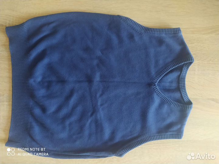 Жилетка для мальчика школьная 122 - 128