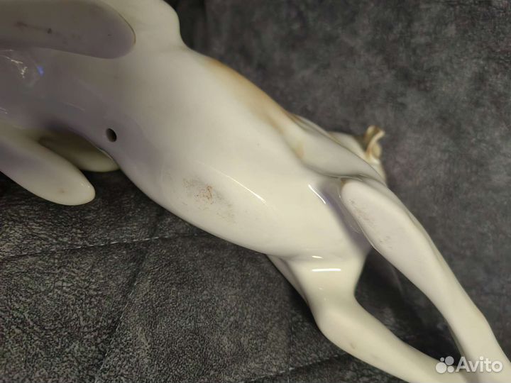 Пойнтер лфз, пудели лфз,статуэтки собак фарфоровые