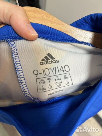 Леггинсы спортивные adidas для девочки