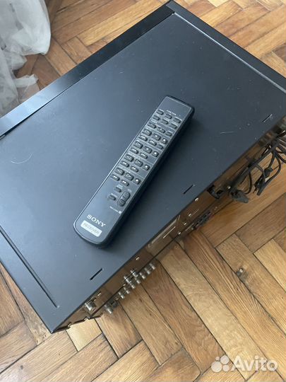 Sony Receiver + CD + Дека кассетная + колонки