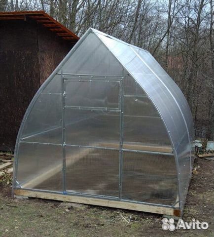 Теплица Капелька Арка Прямостенная