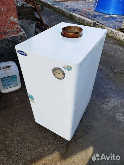 Катëл напольный, газовый, с водогрейкой. 12 Квт