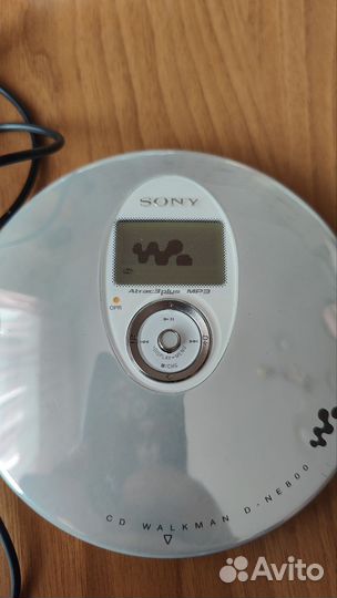 Cd проигрыватель sony walman D-NE800
