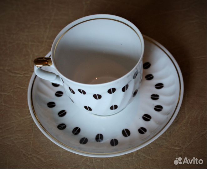 Винтажный кофейный сервиз