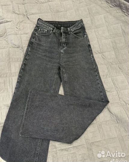 Джинсы женские широкие 44