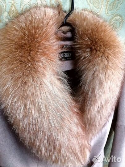Пальто мех Лиса