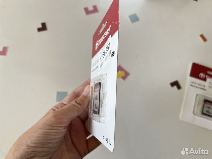 Карта памяти microsd 16 Гб Transcend
