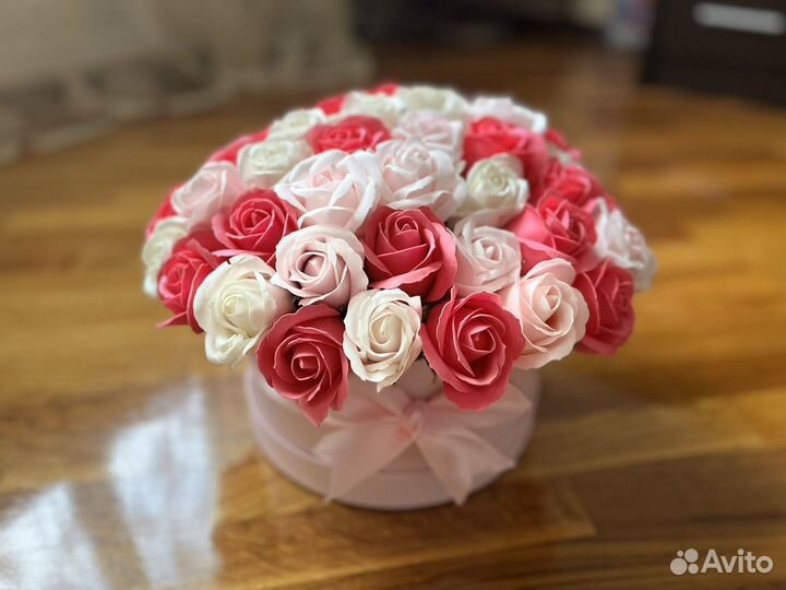 Мыльные розы букеты