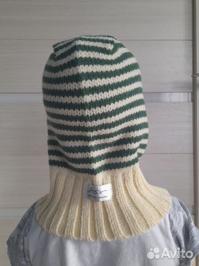 Шапка шлем детская