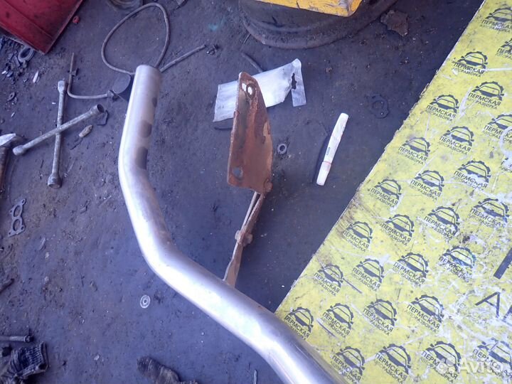 Защита бампера труба VW Touareg 2002-2010