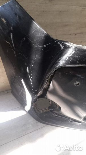 Бампер передний под парктроники Toyota Corolla