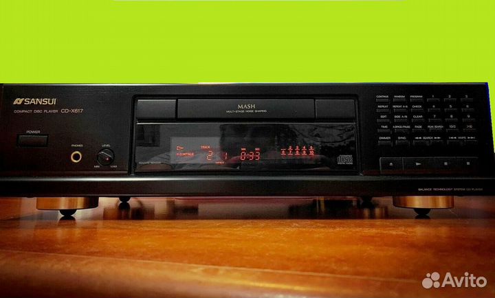 CD-Deck Sansui CD-X617 /Hi-Fi CD/8DAC/Mash-System