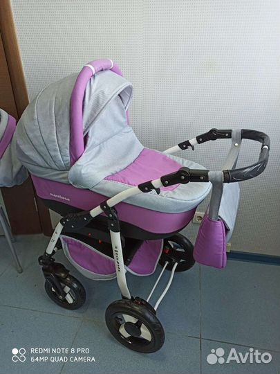 Коляска 3в1 Nuovo Bebe
