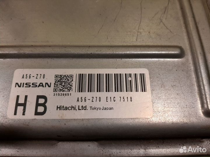 Блок управления двигателем Nissan Teana J31 VQ23DE