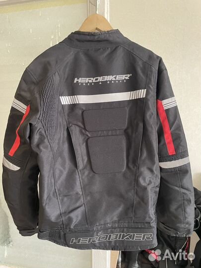 Мотокуртка с подкладом 3XL