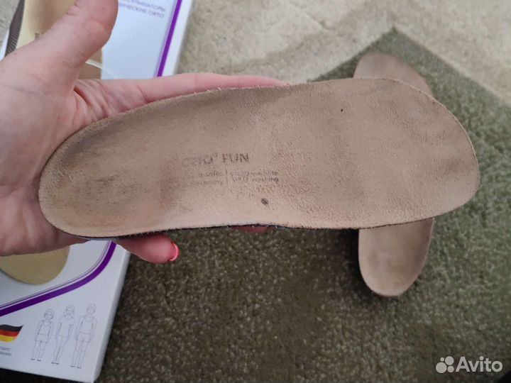 Стельки ортопедические детские