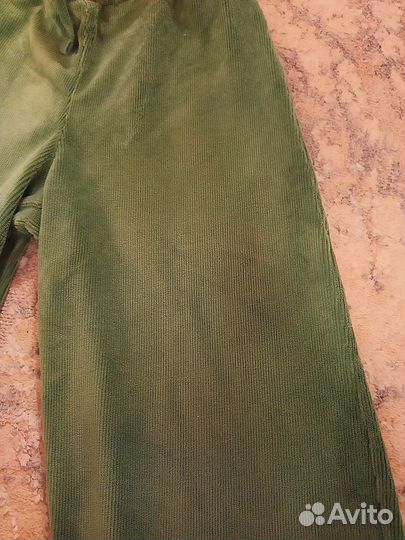 Брюки для девочки вельветовые