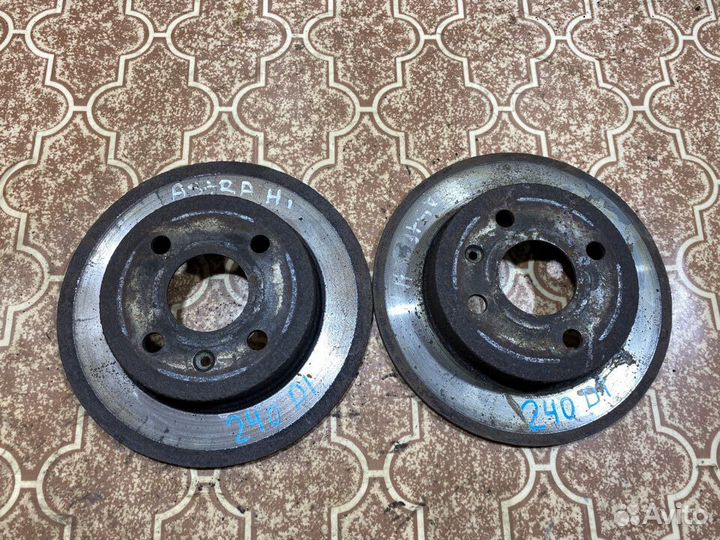 Комплект задних тормозных дисков Opel Astra H D1