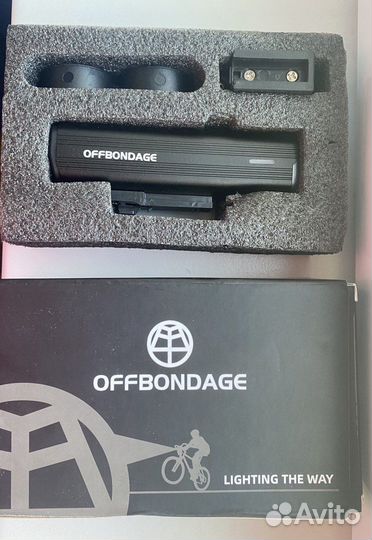 Велосипедный фонарь фара Offbondage 1000 лм