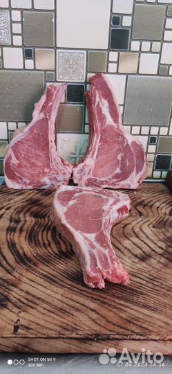 Стейки без маринада рибай Халяль