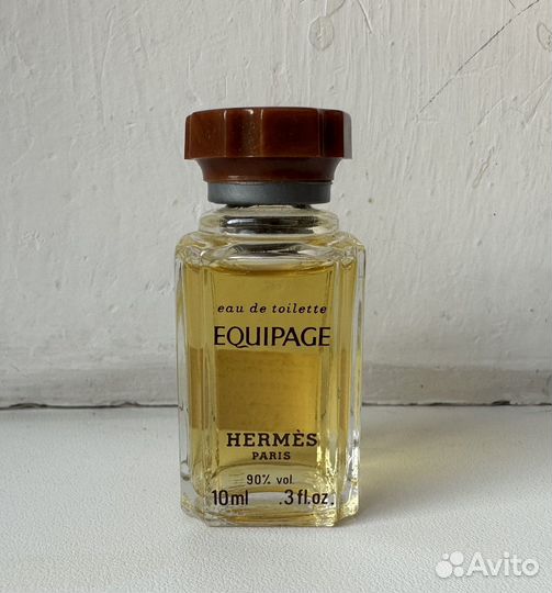 Hermes equipage eau de toilette 10 мл винтаж