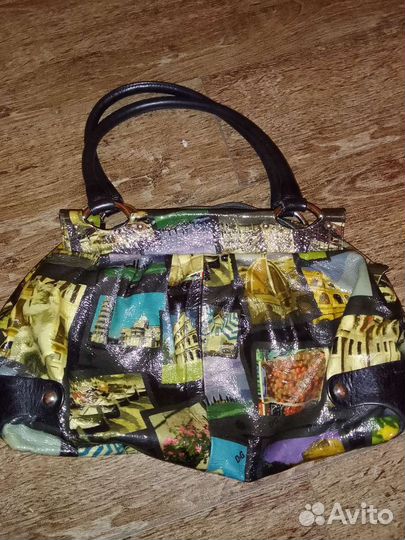 Сумка натуральная кожа италия