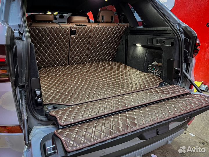 3D коврики в багажник BMW X5 G05 2023