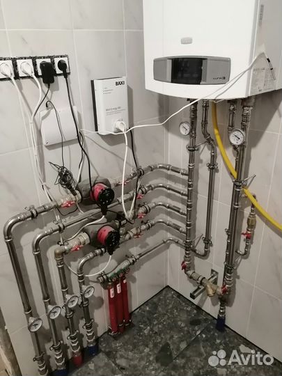 Сантехник услуги. Отопление. Водоснабжение