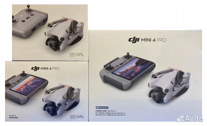 DJI Mini 4 PRO (RC-N2 / RC 2/ RC 2 Combo Plus)