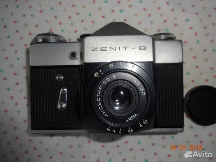 Фотоаппарат зеркальный Зенит -В. Конец 60-х