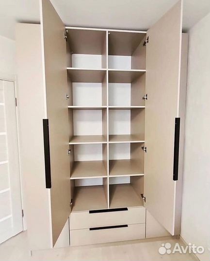 Шкаф белый распашной (и другие цвета)