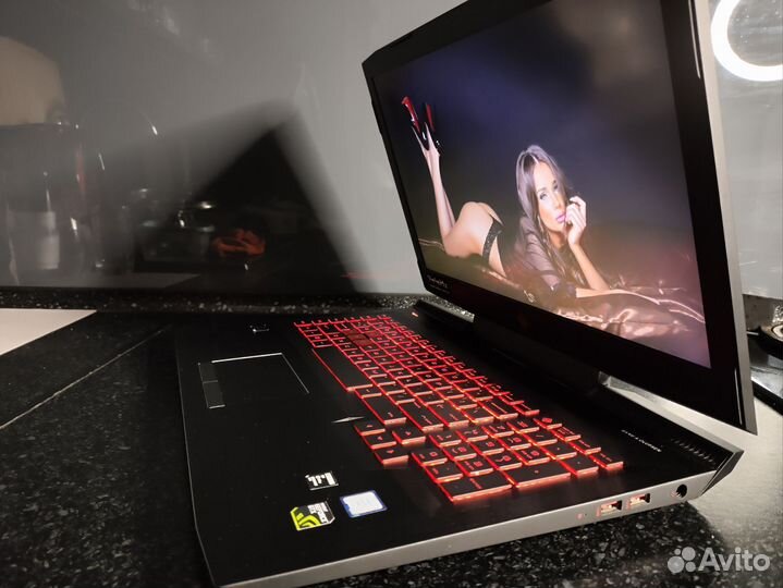 Игровой ноутбук HP omen i7-8750/gtx1070/16g/512g