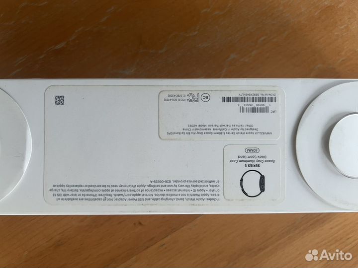 Часы apple watch series 5 40 mm