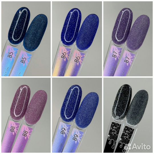 Набор новых гель-лаков Mystique, 12 шт