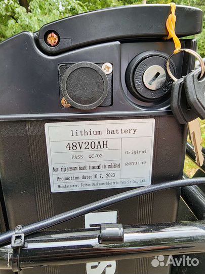 Электровелосипед фетбайк