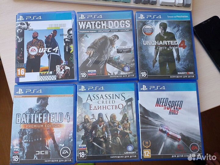 Диски на ps4 ufc 4