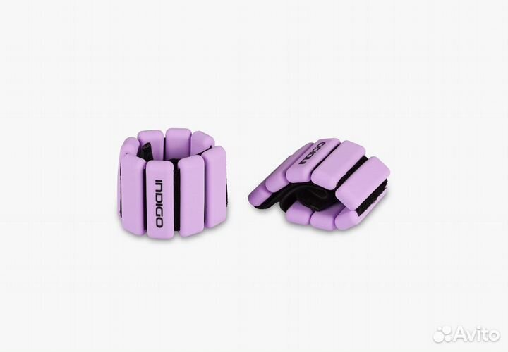 Утяжелители indigo active силикон 2*0,45 кг IN283